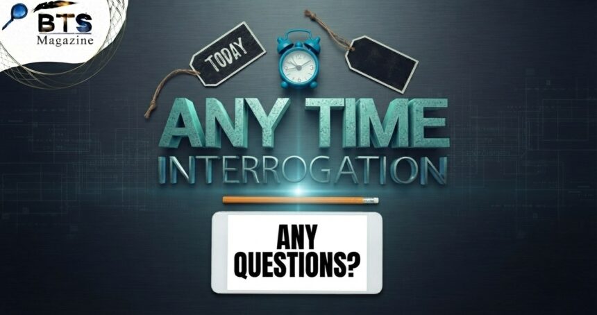 Any Time Interrogation Explained: Rules, Rights & Risks