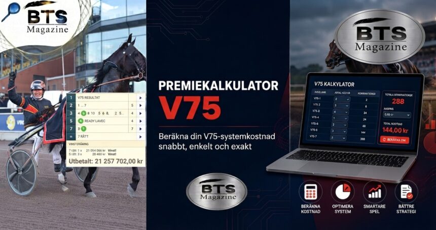 Premiekalkulator V75: How to Calculate Your Premium Fast