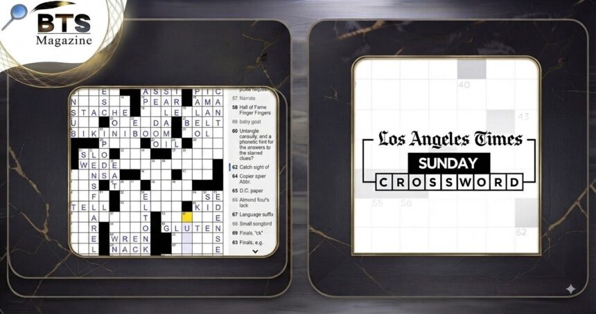 Why Is the LA Times Sunday Crossword So Hard to Finish?
