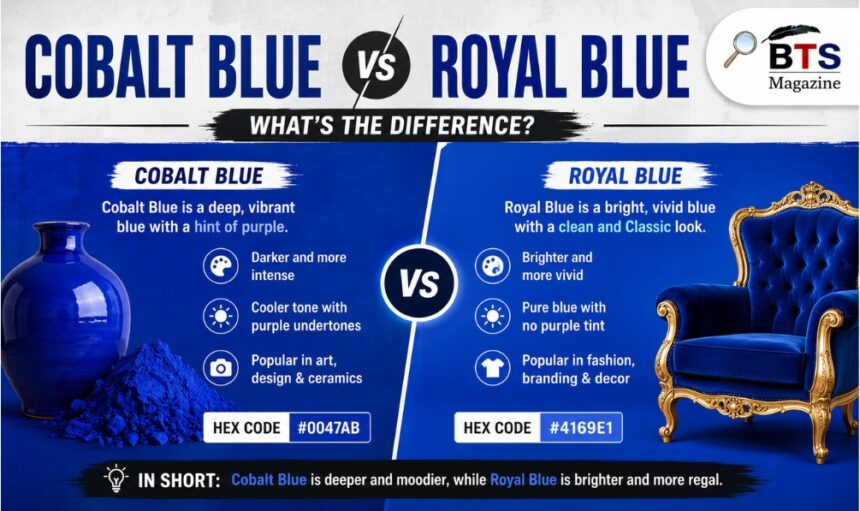 Cobalt Blue vs Royal Blue: What’s the Difference?