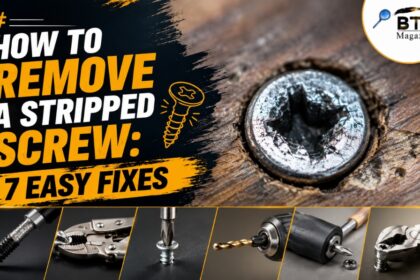 How to Remove a Stripped Screw