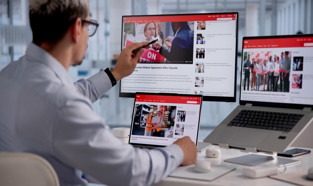 Comparing technology news publications and editorial sources