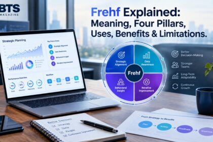 Frehf framework explained with its four pillars of strategy, data, behavior, and improvement