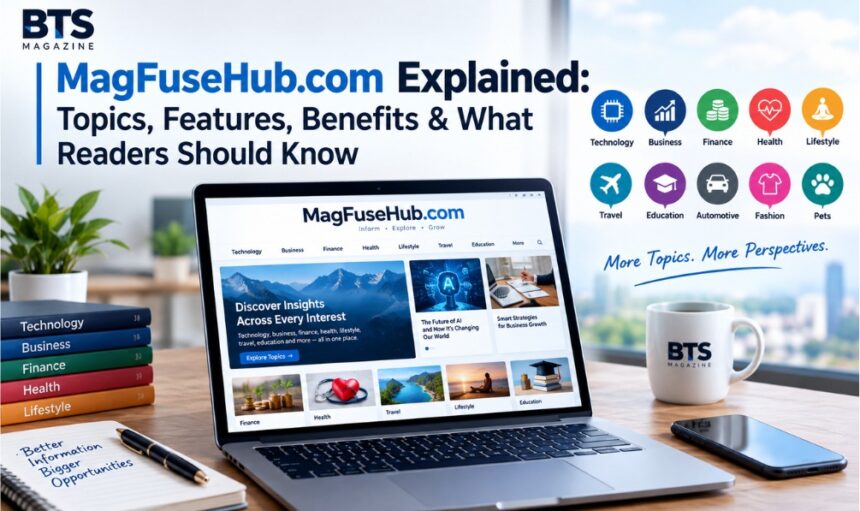 MagFuseHub.com explained with topics, features, benefits, and digital publishing categories