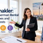Mietmakler German rental agent helping tenants with property rental and contract