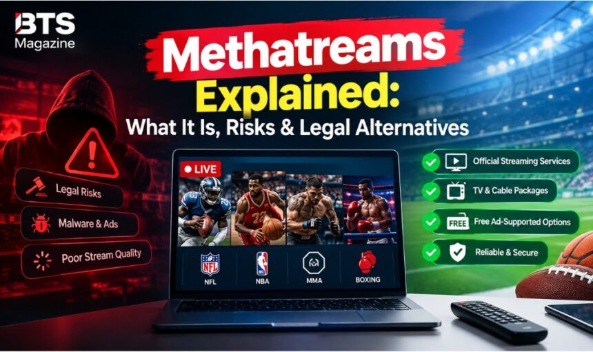 Methatreams sports streaming risks and legal alternatives