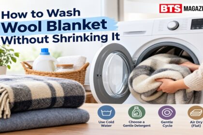 How to wash wool blanket without shrinking it using gentle cleaning and drying methods