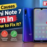 Redmi Note 7 burn-in and screen image retention problem