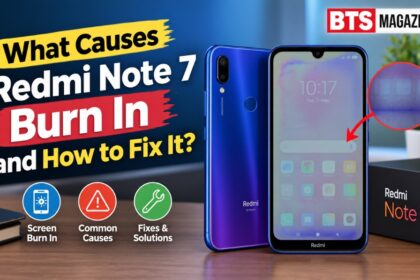 Redmi Note 7 burn-in and screen image retention problem
