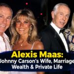 Alexis Maas, Johnny Carson’s fourth wife, featured in a biography about her marriage, private life, and legacy.