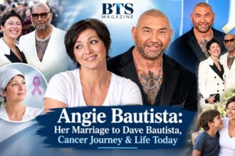 Angie Bautista with Dave Bautista highlighting her marriage cancer journey and life today