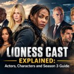 Lioness cast featuring Zoe Saldaña, Nicole Kidman and Season 3 characters
