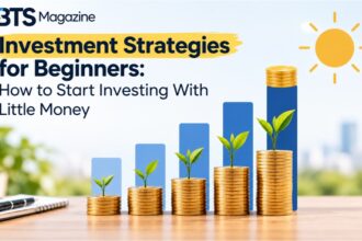beginner reviewing simple investment strategies on a laptop