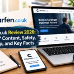 Charfen.co.uk review 2026 showing website content, safety and ownership