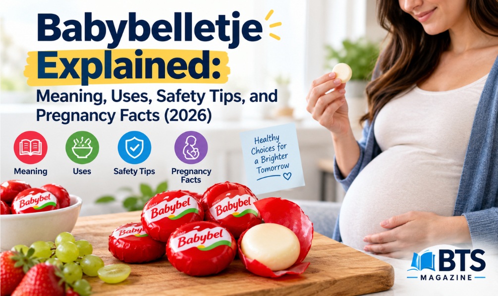 Babybelletje pregnancy necklace with a small chiming pendant worn over a pregnant belly.