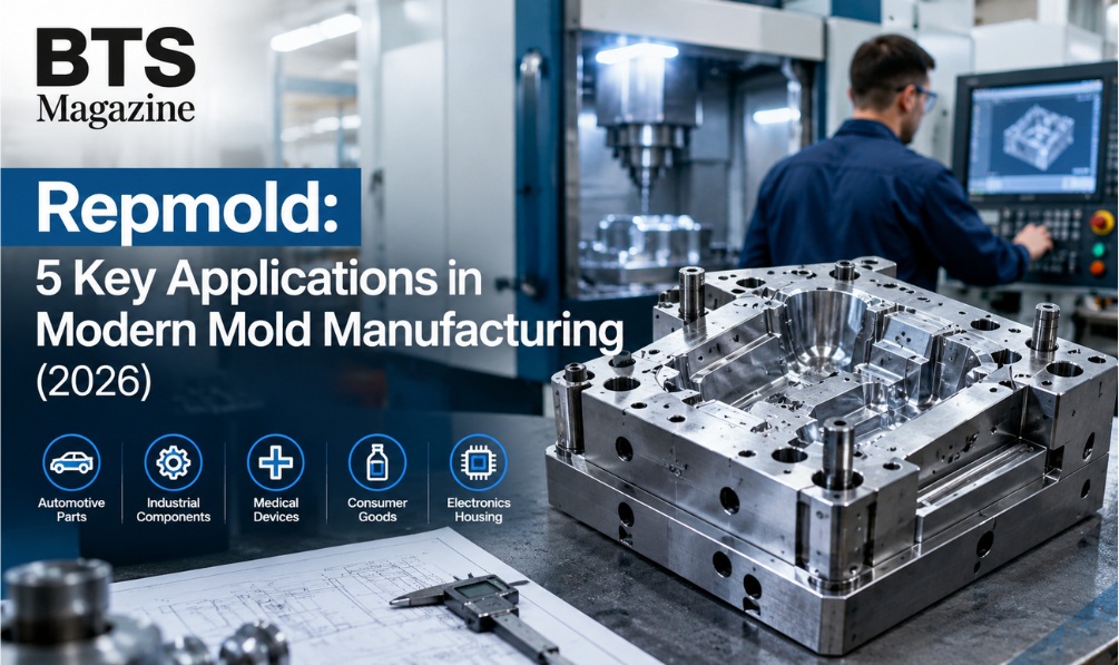 Repmold applications in modern mold manufacturing using digital design and advanced tooling methods