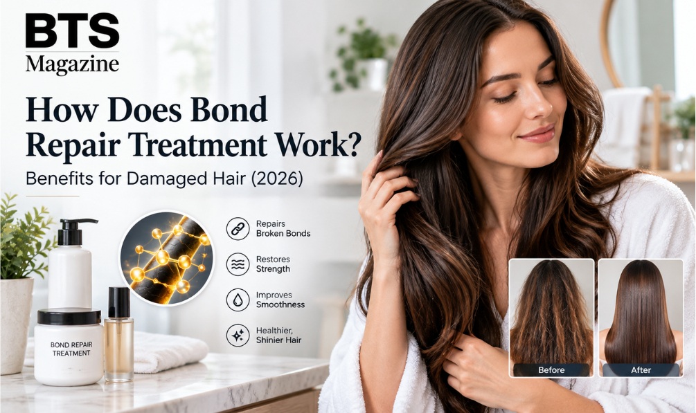 Bond repair treatment designed to strengthen and improve damaged hair