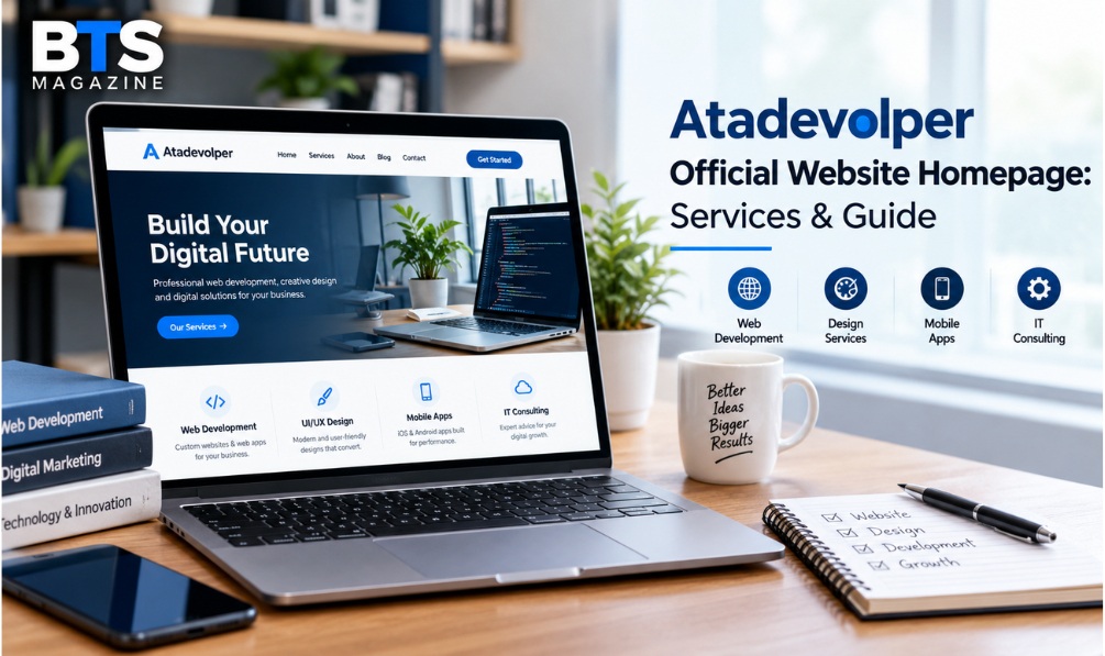Atadevolper official website homepage and digital marketing services guide