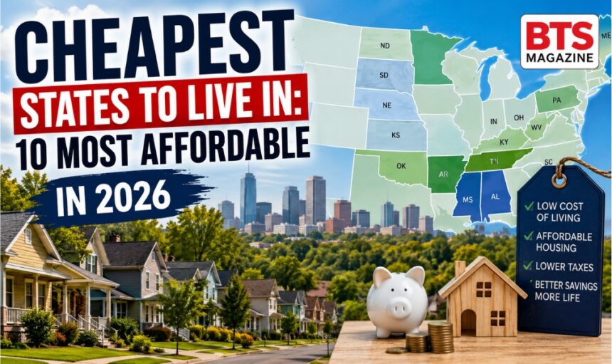 Cheapest States to Live In