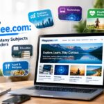 Megazee.com multi-topic website with business, tech, finance, lifestyle and property content
