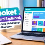 Blooket dashboard screen showing the Discover, Create, Market, and Blooks tabs