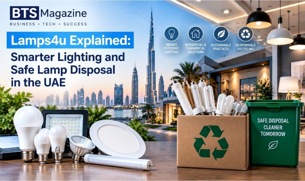 Lamps4u lighting products and safe lamp recycling in the UAE