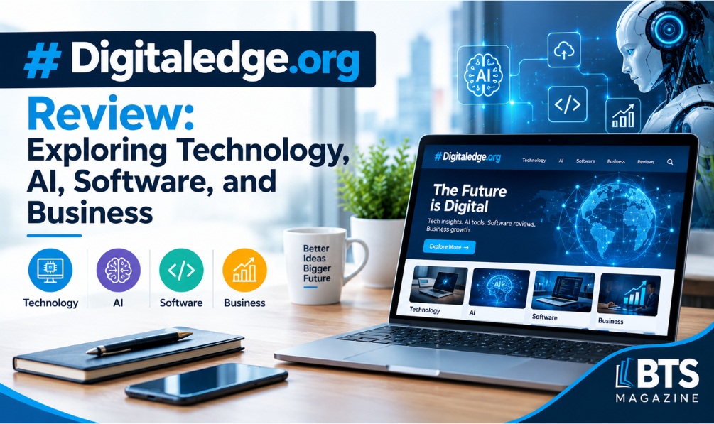 Digitaledge.org review covering technology, artificial intelligence, software, cybersecurity, and digital business