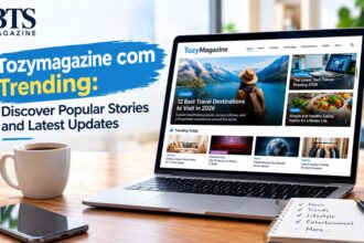 Tozymagazine com Trending guide showing online articles, popular topics, and digital magazine content.