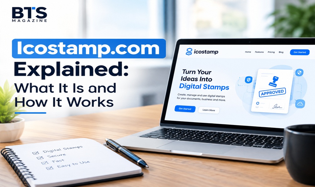 Icostamp.com explained with an overview of business information and online resources.