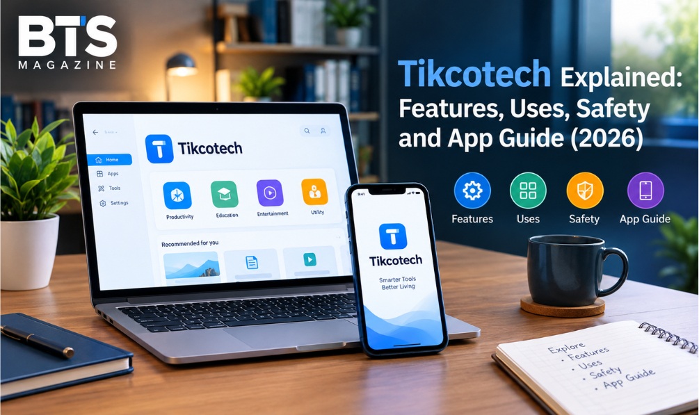 Tikcotech app guide covering reported features, file management, music playback, gaming, and safety