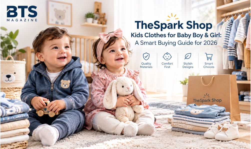 Baby boy and girl clothing buying guide featuring comfortable outfits, fabric choices, and online shopping tips