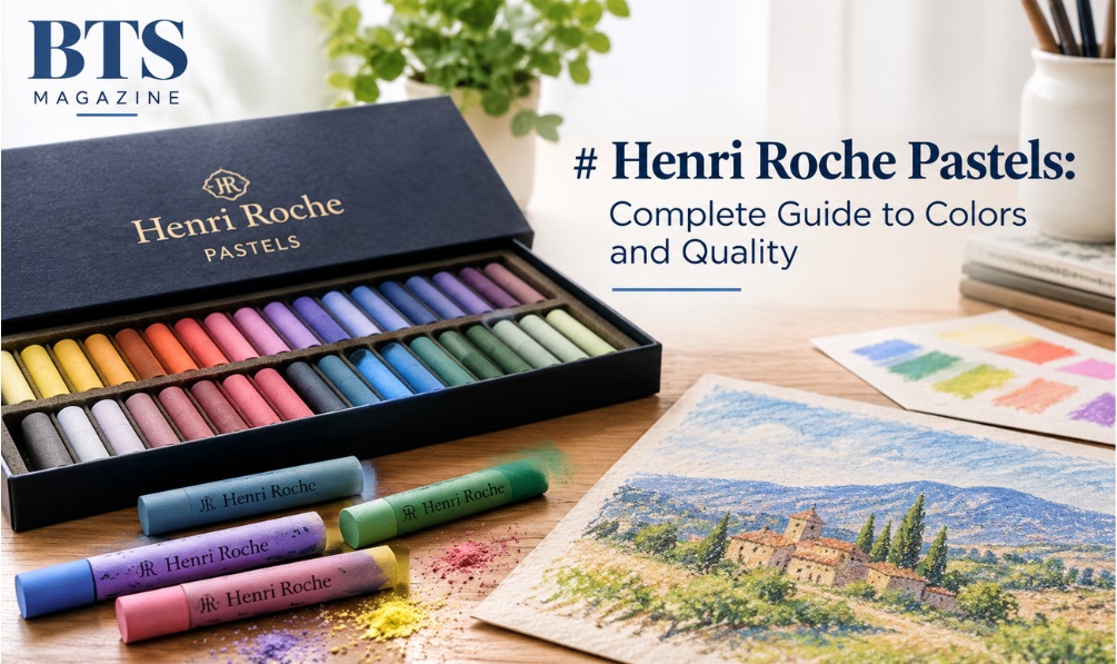 Henri Roche pastels in a range of colors for pastel painting and artwork.
